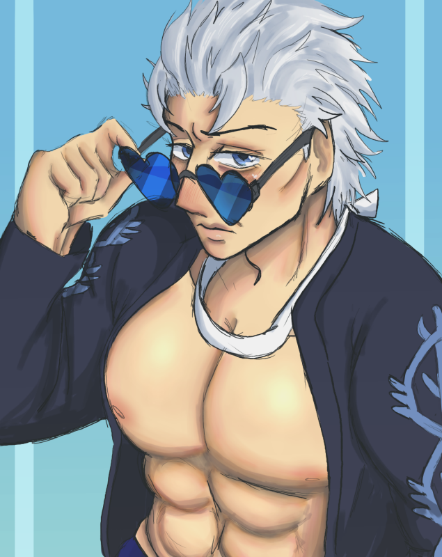 PikaChan_666's tweet photo. it's like 30 minutes until #vergiltuesday so....

#dmcfanart #DMC #DevilMayCry #Vergil #fanart #arttwt #artmoots https://t.co/OFVbDimoZK