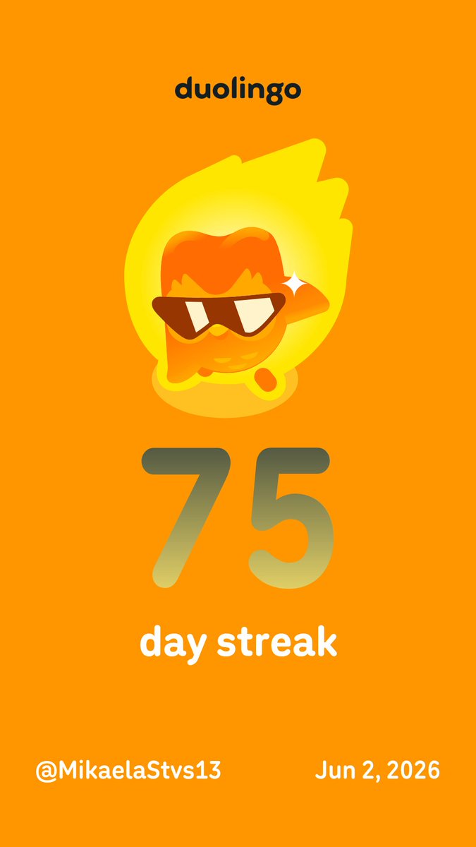 mikastvs's tweet photo. Learn a language with me for free! Duolingo is fun, and proven to work. Here’s my invite link: https://t.co/QcItpCEiFP https://t.co/fOomQrxha1