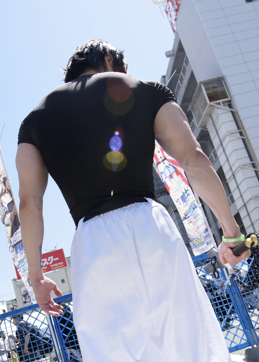 fit_marvelous's tweet photo. The man’s back
⁡
⁡Cosplay Toji Fushiguro
⁡
#𝐣𝐣𝐤 #伏黒甚爾 #コスプレ https://t.co/s06UV1oNLd