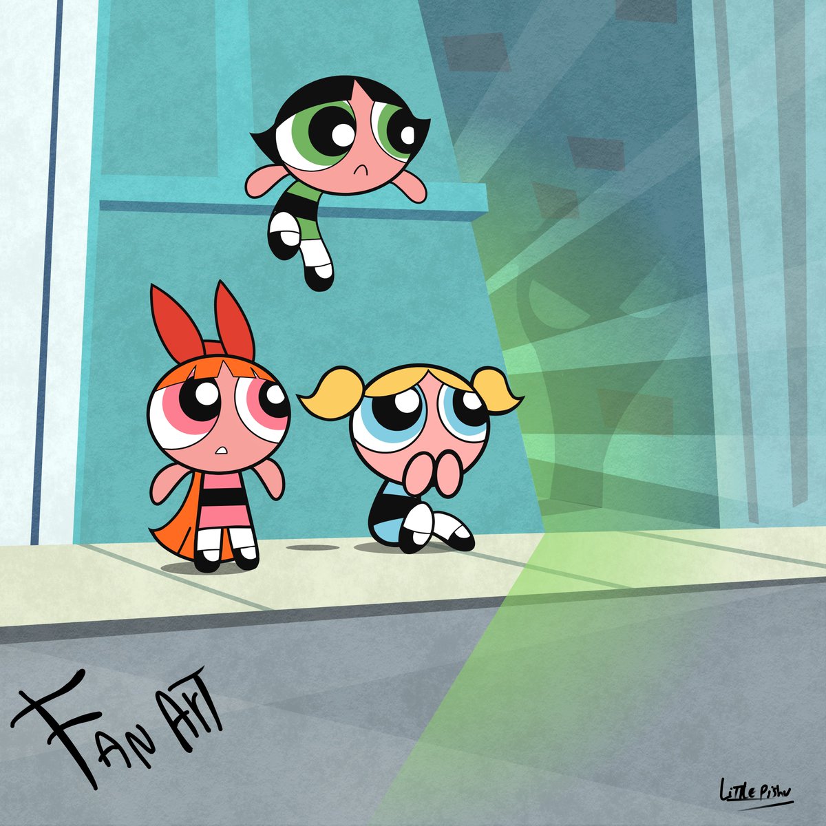 ruxter009's tweet photo. fan art de las chicas super poderosas #powerpuffgirl #medibang #fanart #digitalartㅤㅤㅤㅤ https://t.co/mYNgD1IcKl