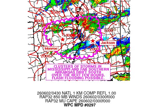 Showers and thunderstorms expected across Northern Rockies, Plains, Southwest