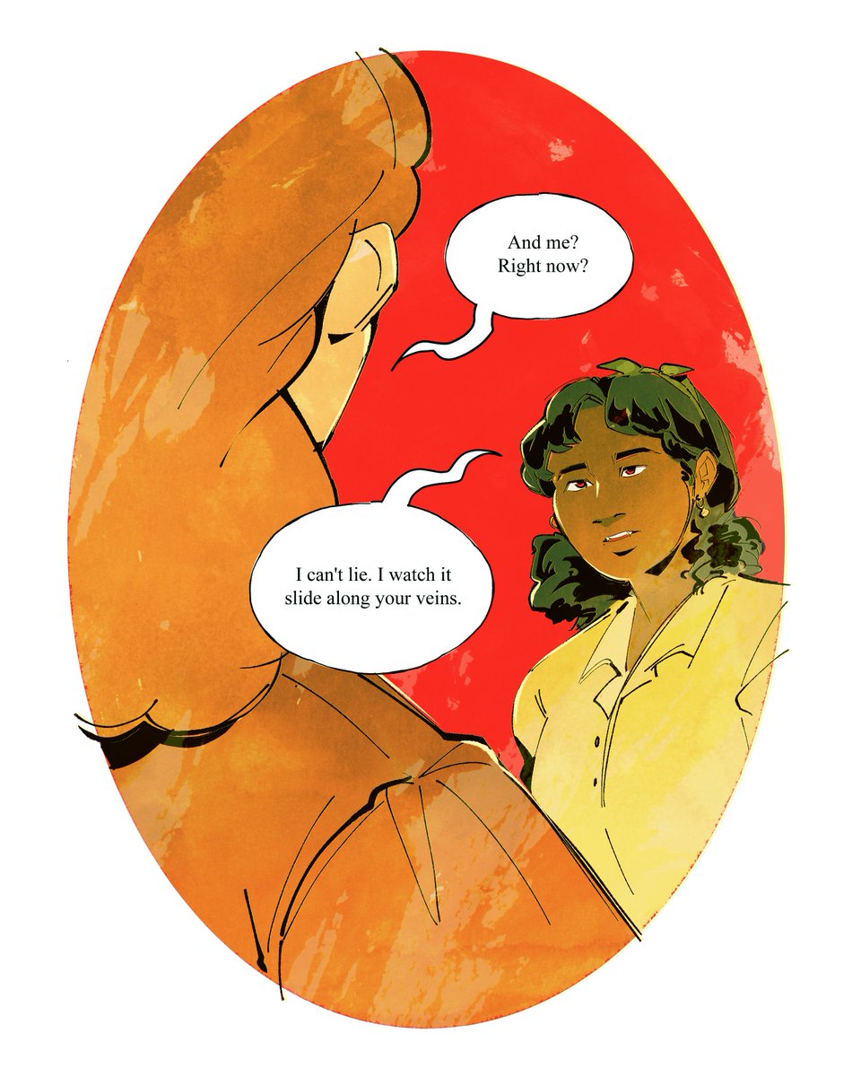 crown_prinxe's tweet photo. redrawing my favorite claudeleine scene... https://t.co/PTcE8X7JRY
