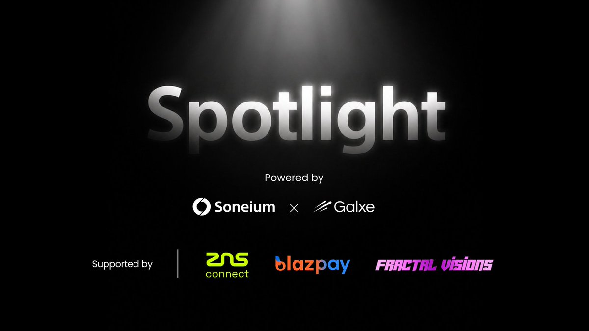 chaingreets's tweet photo. Ongoing campaigns :
Spotlight: by @soneium & @GalxeQuest, let's go explore : @blazpaylabs , @capncompany , @Fractal_Visions , @intraVerse_Game , @superstakefun  , @coolcats , @jamitHQ , @omega_netw0rk , @omega_netw0rk , @weadvertizers , @ZNSConnect 

https://t.co/AhtyPltcKV