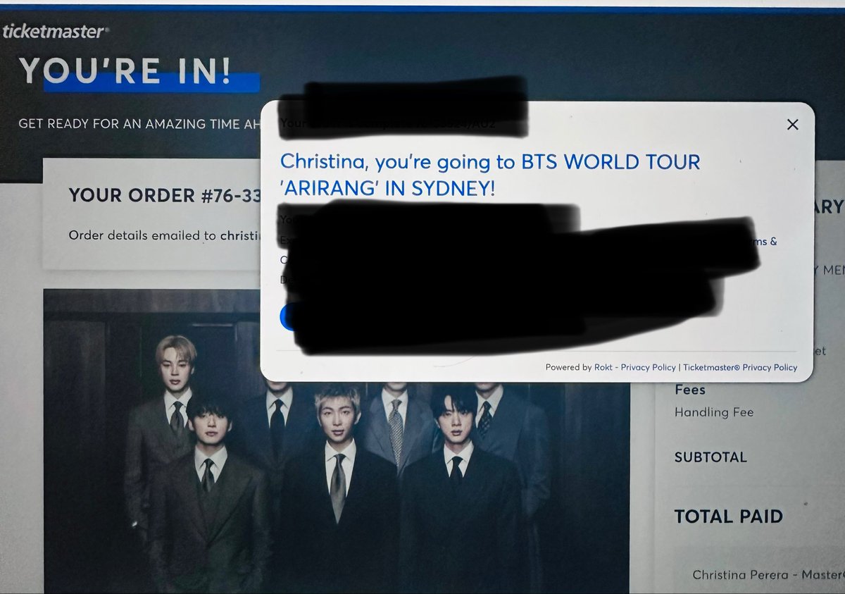 cpillustrations's tweet photo. I got them!!! My FIRST CONCERT ever in 33 years of Life!!! 😭🥳🙌🏽 #2017ARMY Can’t wait to meet other ARMYs and see the boys LIVE 💜 https://t.co/r02eWKSMy7