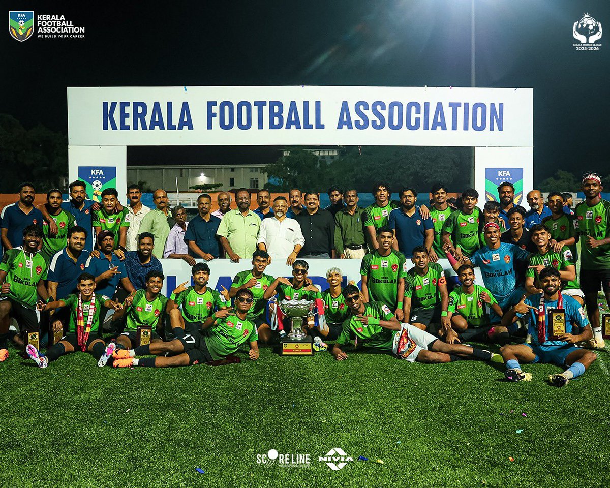 KPLFootball's tweet photo. THE CHAMPIONS ARE BACK 🏆🔥

#keralapremierleague #keralafootballassociation #kpl #indianfootball https://t.co/OqEbuJBMY5