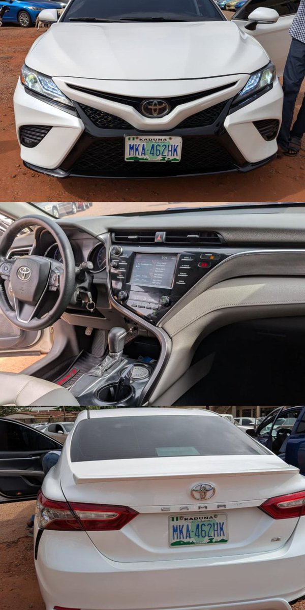 IBM00_7's tweet photo. 🔥 GOOD DEAL ALERT! 🔥

🚘 Clean Nigerian Used Toyota Camry SE 2019 Model

✅ Extremely Clean Interior &amp; Exterior
✅ Excellent Mechanical Condition
✅ Original Papers Available
✅ Buy and Drive

📍 Location: Kaduna

💰 Price: ₦14,500,000 (Last Price) https://t.co/iMEpVrNJNE