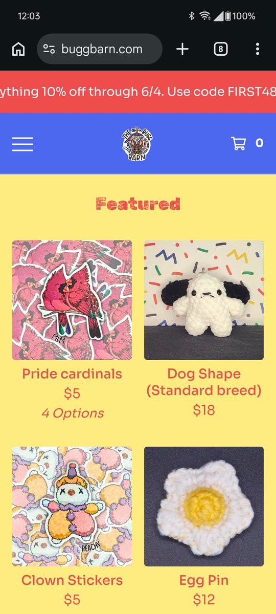 pixnyx's tweet photo. Hey hey! It's been a second lol I've been working on a lot of irl stuff! Me and my friend finally got his website up and running and I wanted to shout it out on this acct
I sell stickers over there 🥹💖 https://t.co/l9syhsyj15