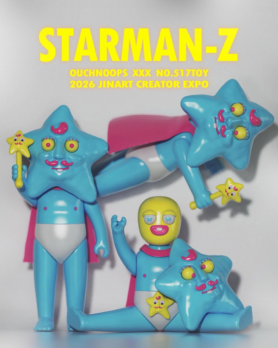 toysrevil's tweet photo. #TOYSREVILTOYNEWS
"STARMAN-Z" from @ouchnoops X No.517TOY launched at Jinart Creators Expo in Taipei, as well online orders (*both since ended) &amp; THIS is what you missed...!

https://t.co/JmE5G4NRwS
https://t.co/uIKZAfoQ2E

#ouchnoops
#toynews
#toysblog https://t.co/Fm5FHmdgwW