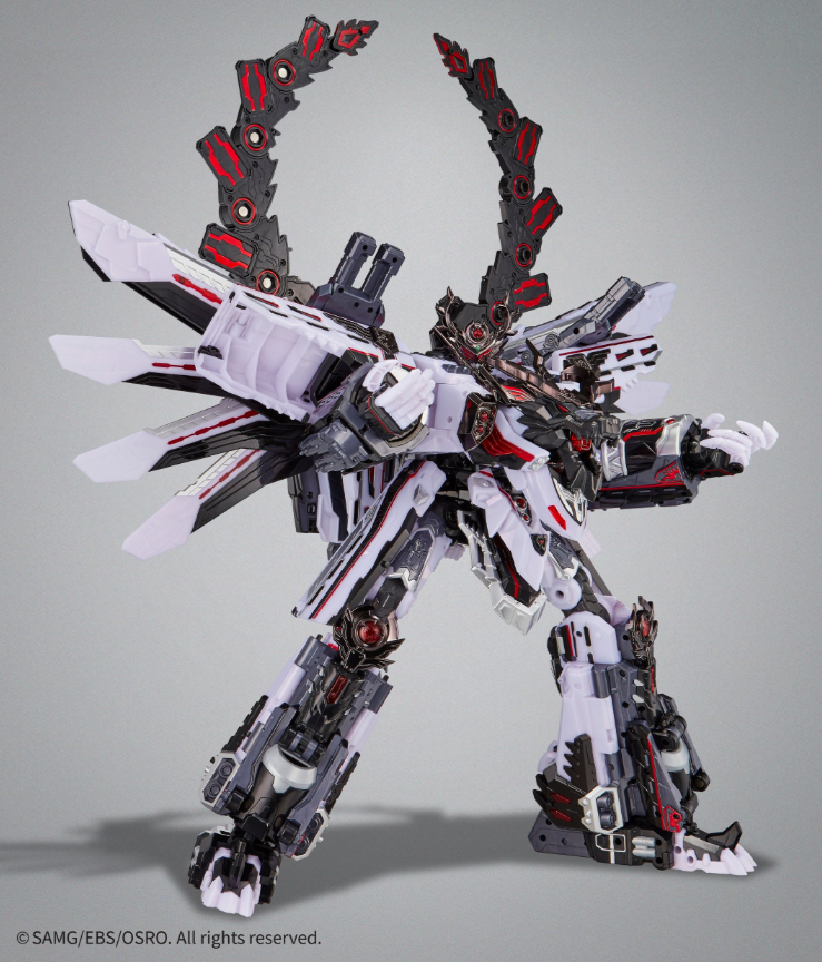 ximerce_jp's tweet photo. 🤖メタルカードボットWタイラントゼロ 予約販売中🤖
🚨6月発売予定🚨

⚔️4段合体 伝説の破壊神タイラントゼロ！
⚔️白地に鮮やかなレッドブラックのカラー！
⚔️超大型サイズでさらに特別なタイラントゼロ！
⚔️1メートル20センチのビークルモード！

✨XIMERCE公式ショップ新規登録で「10%オフクーポン」イベント開催中！✨

👇購入はこちら👇
XIMERCEショップ
https://t.co/vIkNN7Krrk
XIMERCEアマゾン
https://t.co/BIURhhZOyR
Qoo10
https://t.co/UTPpwnCRmD

#メタルカードボットW #メタルカードボット #タイラントゼロ #メタルカードボットWタイラントゼロ #METALCARDBOT #METALCARDBOTW #TYRANTZERO #METALCARDBOTWTYRANTZERO #ロボット #韓国ロボット