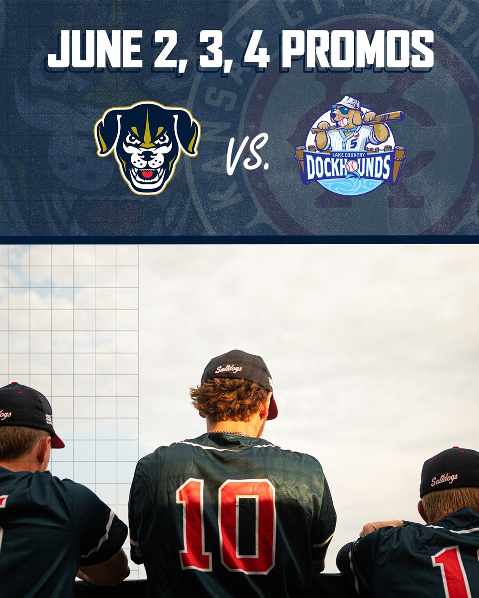 saltdogsball's tweet photo. What's On Deck: Saltdogs vs @DockHounds 🐶

⚾ TUE 6/2 | First Pitch: 6:35pm
Triple Play Tuesday (sponsored by Celerion): Donate one new stuffed animal or blanket for BraveBe Child Advocacy center for a FREE GA ticket! | Taco Tuesday (2 for $6) | 2001 Throwback Night!

⚾ WED 6/3 | First Pitch: 11:05am (day game!)
Wiener Wednesday | Fun in the Sun Day Game | Concert Ticket Giveaway (see Alison Krauss or 38 Special - on us!) sponsored by Pinnacle Bank Arena

⚾ THUR 6/4 | First Pitch: 6:36pm
Thirsty Thursday (sponsored by Pepsi Cola of Lincoln): $2 OFF draft beers & Pepsi fountain sodas & $4 select tall boys | Lincoln's Best Places to Work Celebration (hosted by Woods Aitken) | Concert Ticket Giveaway (see Alison Krauss or 38 Special - on us!) sponsored by Pinnacle Bank Arena

https://t.co/WGulZ52r9a
