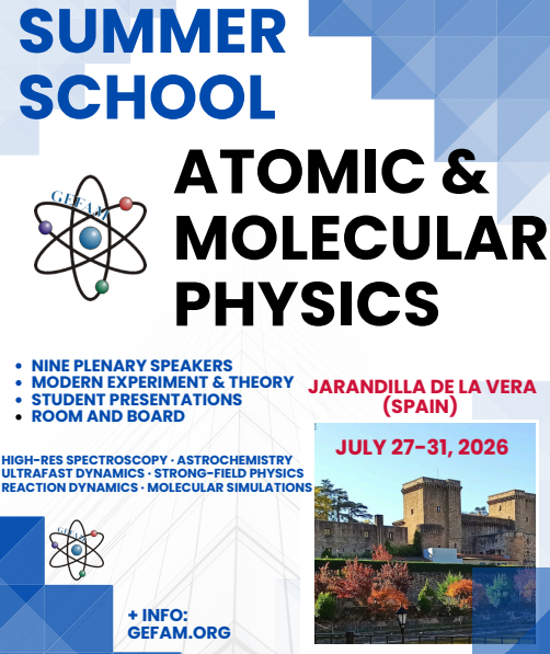F_GEFAM_Q's tweet photo. 📢⚠️¡Últimos días para registrarse para la I Escuela de Verano del GEFAM!  Last days to register for the GEFAM summer school! @RSEQUIMICA @RSEF_ESP 
More information 👇👇
https://t.co/Qr7vjMBNdJ https://t.co/z9sM0Qo8gx