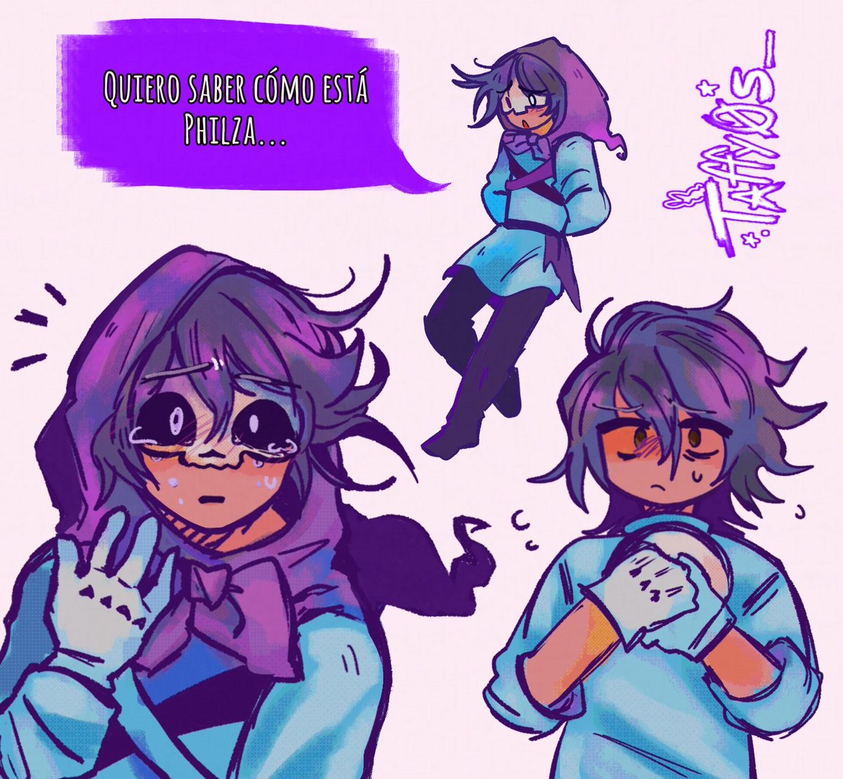 Taffy0s_'s tweet photo. Dibujo del kasimerito mientras tus tíos andan bn japis en el serv🫶🌈

#qsmp #missasinfoniafanart https://t.co/X9N6M0YUWY