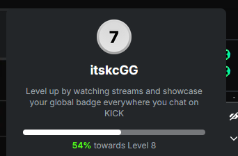 itskcGG's tweet photo. I woke up to this... 👀

Is @kick cooking in secret? 

You can add this to show next to your name in chat by customising your identity in chat (cogwheel on pc) https://t.co/NON99FNuHY