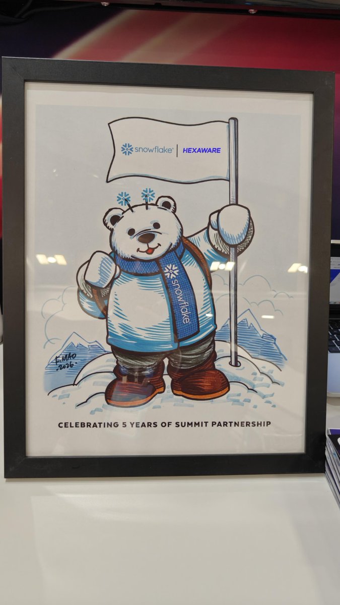 HexawareGlobal's tweet photo. Day 1 at #SnowflakeSummit 2026 was all about turning #AI ambition into execution. From scalable #data platforms to real-world AI adoption—the future is already here. Hexaware is ready to help you lead the change. See us at booth #2419. https://t.co/tmX90yvxv5 https://t.co/h9XXobFA4V
