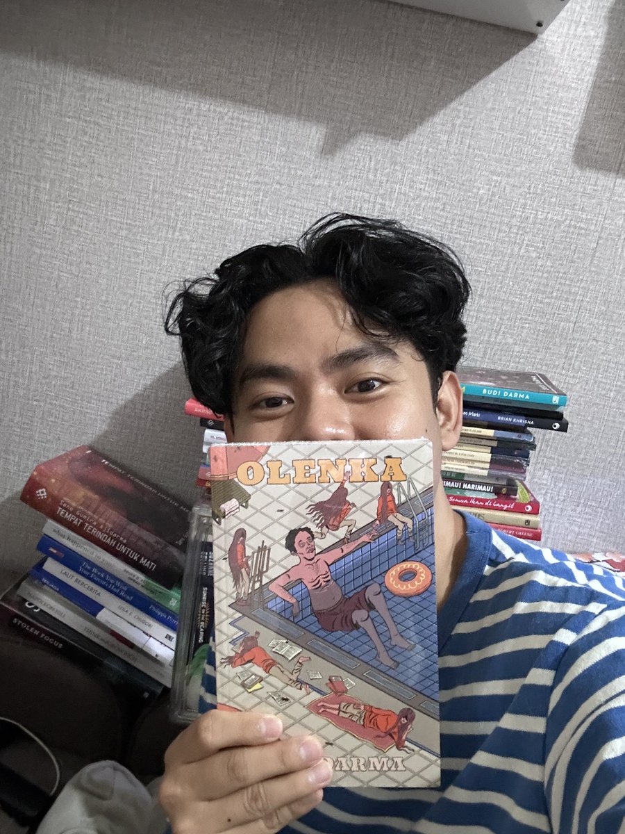 yudichu's tweet photo. Buku Olenka karya Budi Darma sudah sampai 🥺📚✨🩷 https://t.co/ltbhQunwXA