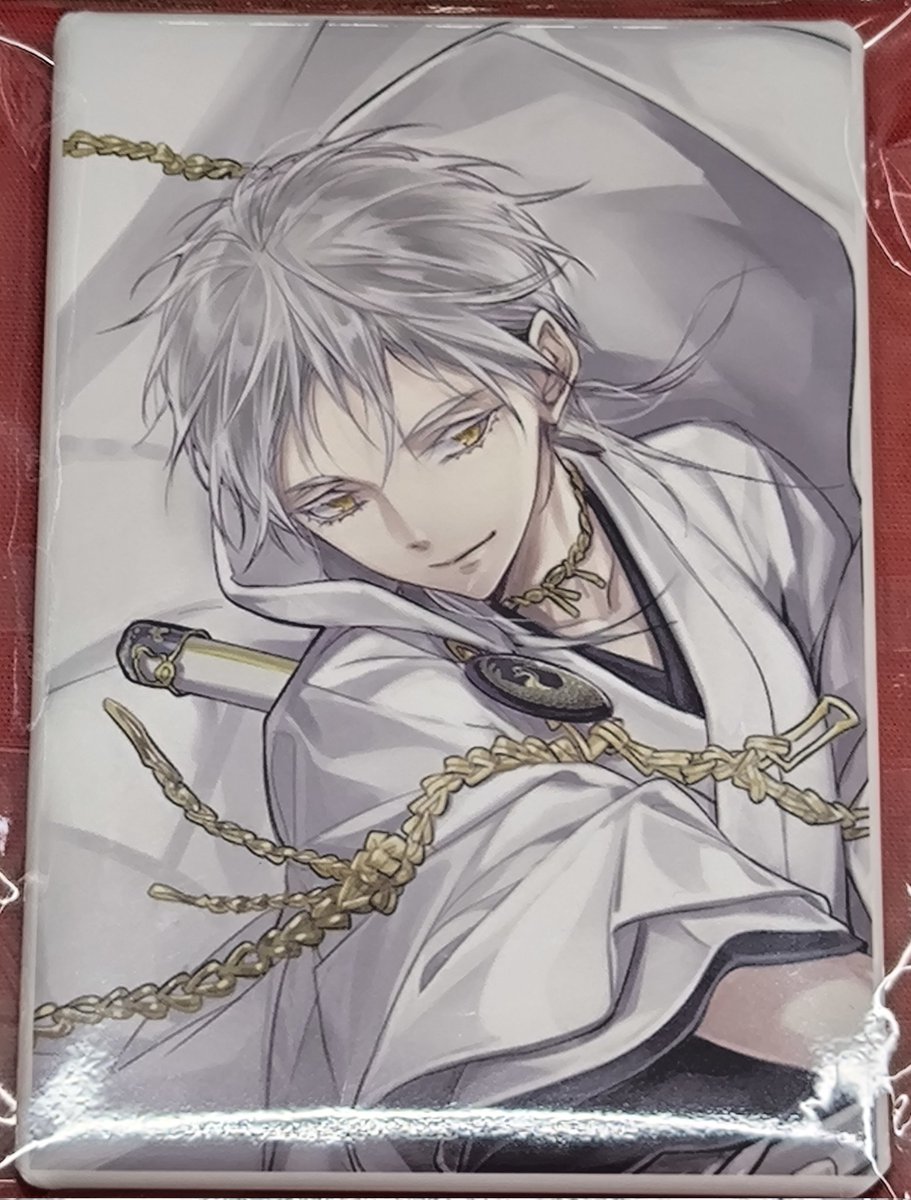 入荷情報】 刀剣乱舞 より 鶴丸国永 絵巻スクエア缶バッジコレクション