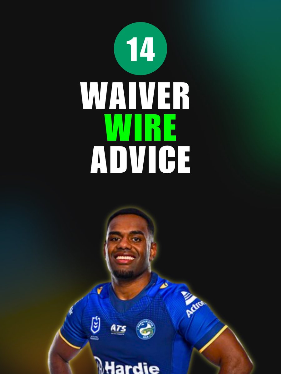 UpsideSC's tweet photo. Waiver pickups worth considering #nrl #supercoach #supercoachdraft https://t.co/YCt81Ww4t6