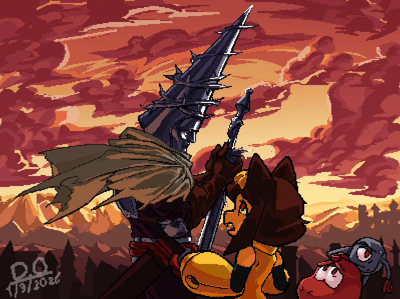 DoomDreath's tweet photo. kit bringing up the bad news #gameoverse #blasphemus https://t.co/kcJeQDoxHf