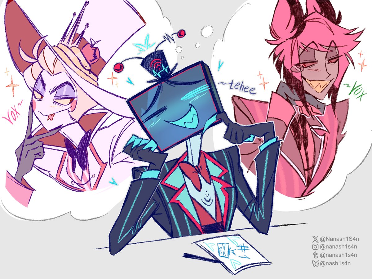 Nanash1S4n's tweet photo. delulu
#Hazbinhotel #Staticapple #RadioStatic https://t.co/3DcegQ7h4i