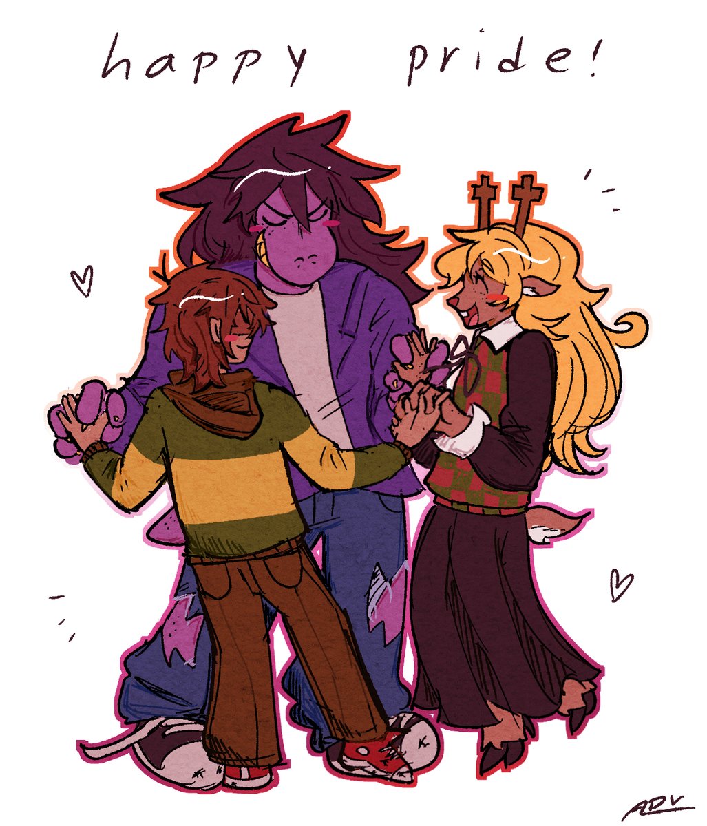 advkemi's tweet photo. happy pride month :) #krusielle https://t.co/z4ygb1jBP6