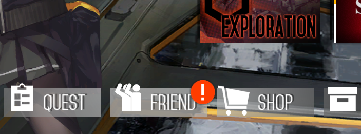 Juniboh's tweet photo. how do i get rid of this notification in gfl, its been like this the whole time, but there's literally nothing new https://t.co/a2Uqn5QUyC