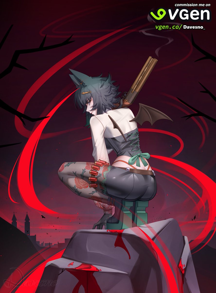 Davesno_'s tweet photo. VGen Comm @Kyupire_ 🥀📜

#Vtuber #vgen https://t.co/Nl6nItbtZq