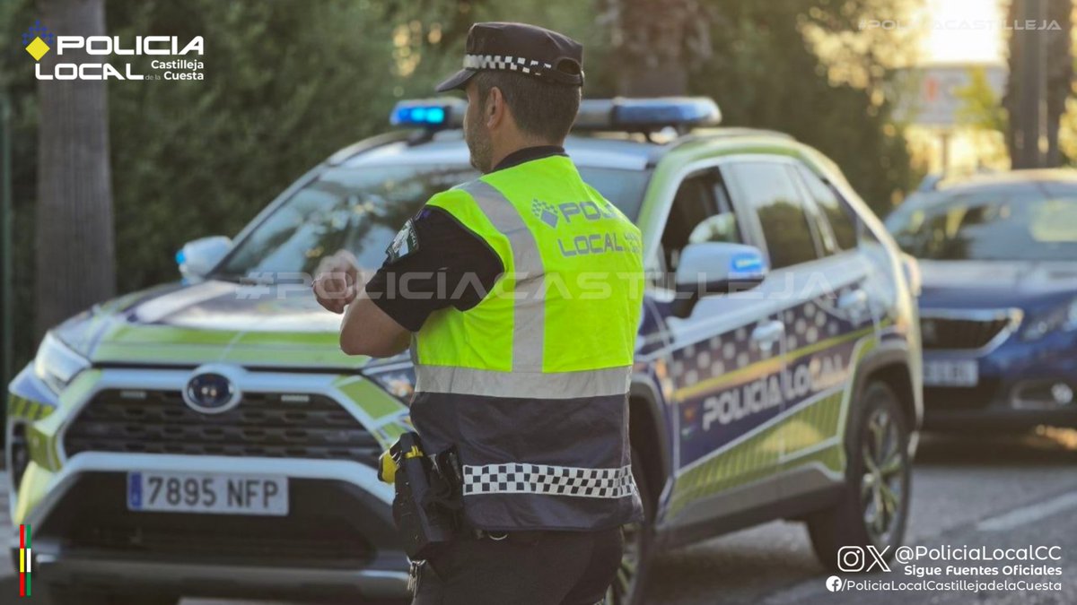 PoliciaLocalcc's tweet photo. Realizamos regulación y control rotativo🔄 del tráfico en centros escolares.
No lo olvides, al cole:
✅Ve con tiempo🕛
✅Si puedes evita 🚗,
mejor🚶🏼‍♂️🚲🛴
✅Si vas en coche, respeta las normas.⛔
Y lo más importante papa/mama:
✅Tú eres su ejemplo.
#2Junio
#PoliciaCastilleja https://t.co/vEKrnhjrMC