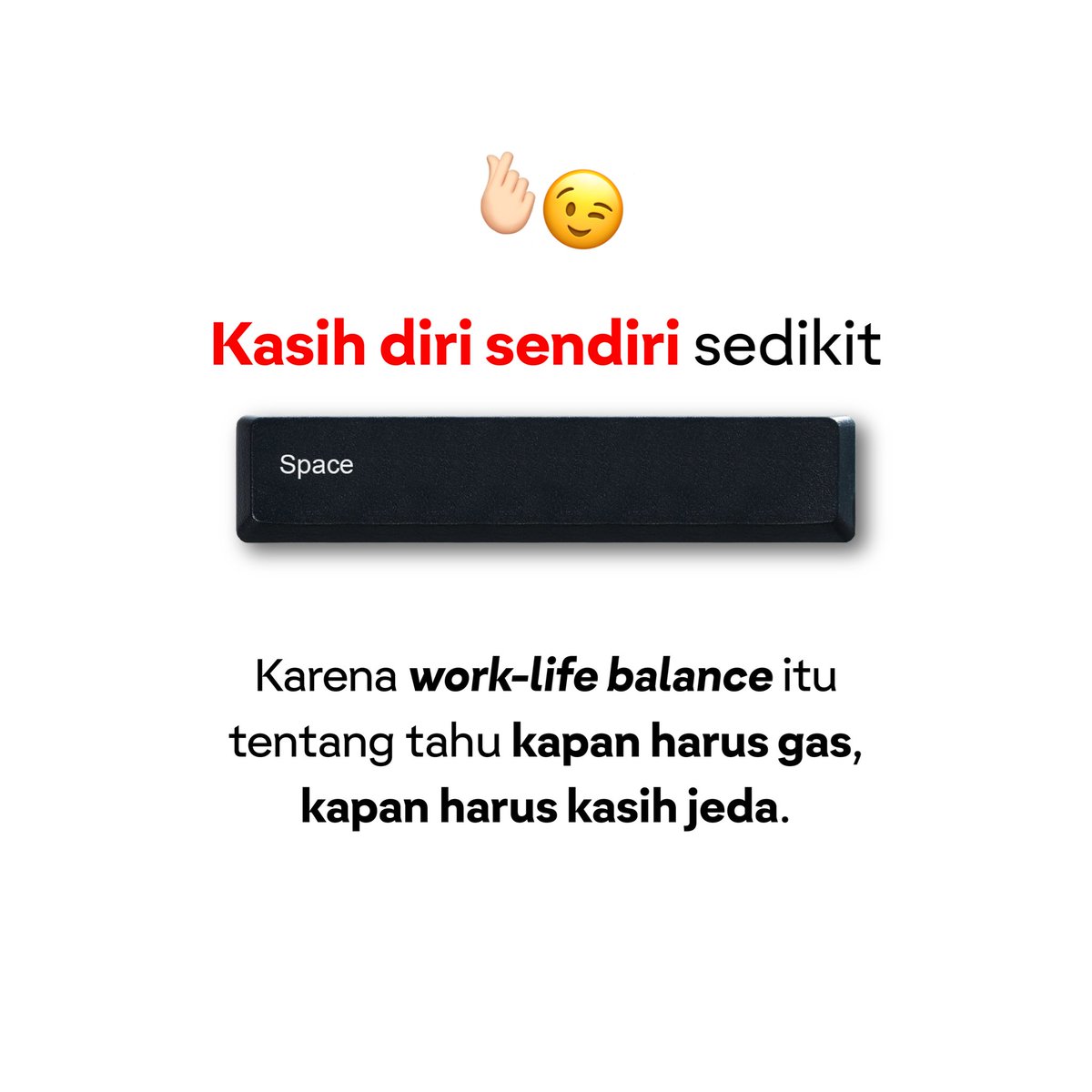 TelkomIndonesia's tweet photo. Tombol keyboard mana yang paling dibutuhin pagi ini? Drop di komen ya sama alasannya. Ada hadiah total Rp. 500.000 buat 5 jawaban pilihan Digimin.

Cara ikutannya: 
1.⁠ ⁠Follow akun resmi @TelkomIndonesia di Instagram, Facebook, X, Threads, dan TikTok 2.⁠ ⁠Tulis jawaban di kolom komentar dan mention 3 teman #SobatTelkom 3.⁠ ⁠Repost konten ini ke IG Story dan mention @telkomindonesia 4.⁠ ⁠Capture jawaban dan bukti repost, lalu kirim via DM ke @telkomindonesia 5.⁠ ⁠Batas kirim jawaban: 8 Juni 2026 6.⁠ ⁠Pemenang diumumkan pada 15 Juni 2026 di akun @telkomindonesia

#TelkomInYourLife #ElevatingYourFuture