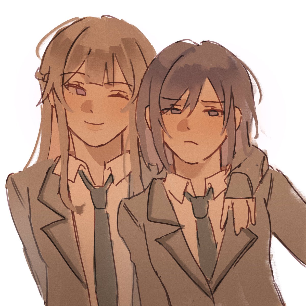 kalreev's tweet photo. hello shuukura fandom happy pride month
#shuukura #週クラ https://t.co/WnBghW48PL
