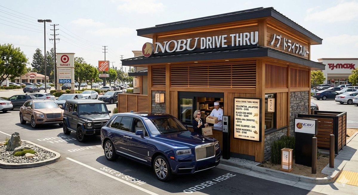 Tomtech10000's tweet photo. @powerbottomdad1 Drive thru Sake &amp; Sushi https://t.co/6YJYygBuDC
