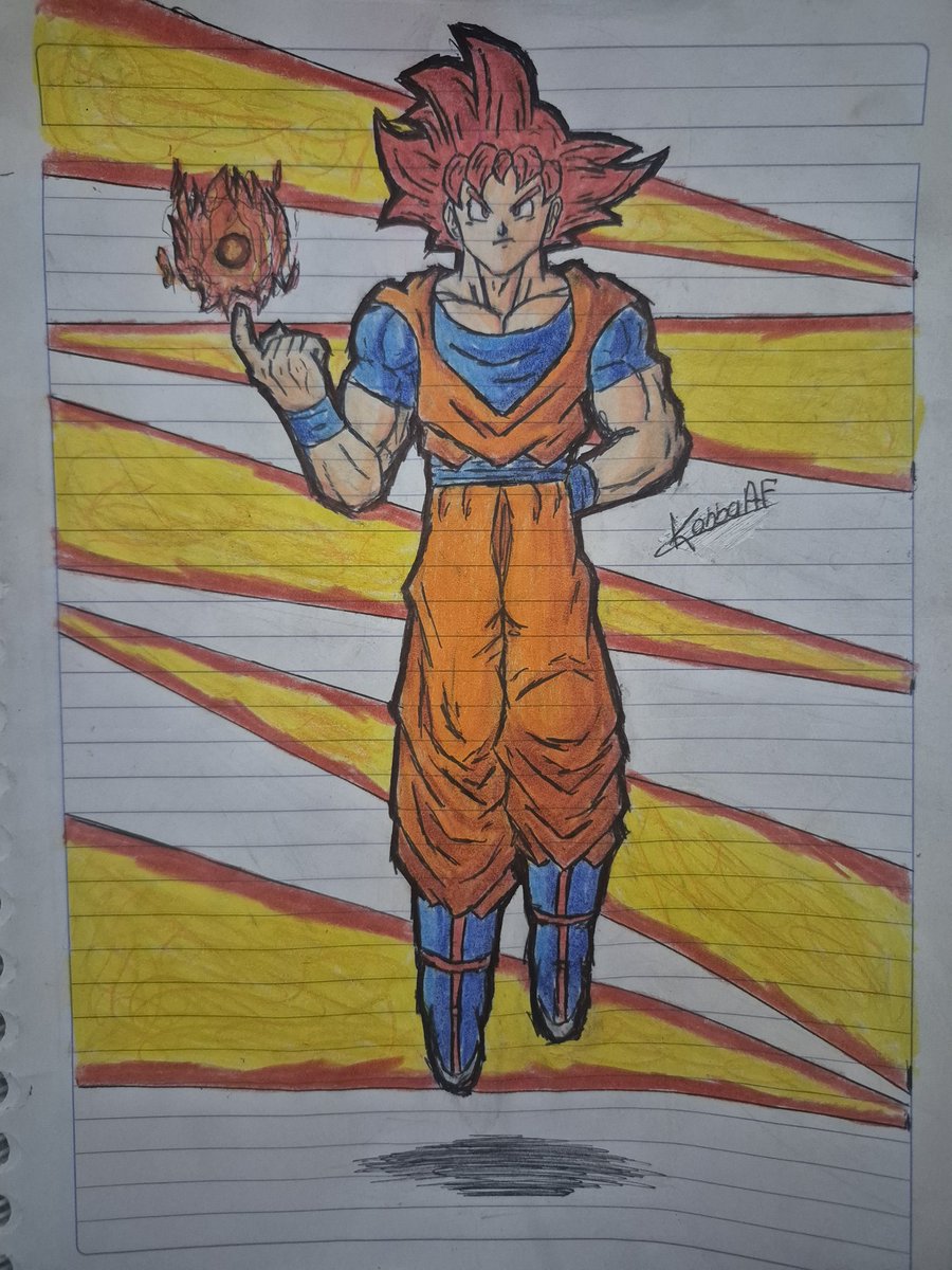 KobbaAF's tweet photo. Goku Super Saiyajin God
#Goku #DragonBall https://t.co/GzuCxQ6rdl
