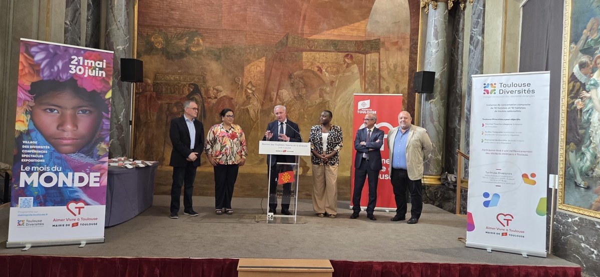 jcpiteau's tweet photo. Les diversités et le vivre ensemble sont une richesse pour @Toulouse.
Terre d’échanges et d’accueil, Toulouse s’inspire des cultures qu’elle rencontre.
Pour la 7ème année, 9 talents inspirants ont été récompensés pour leurs parcours de vie, leurs initiatives et leur créativité.👏🏻 https://t.co/dKYLcJAiB9