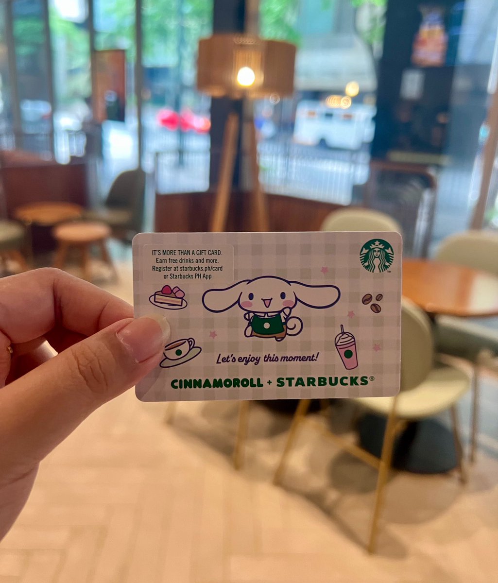 seokjiniwife's tweet photo. Bought the starbucks cinnamoroll card super cute 😭🥹🤍 https://t.co/sXaYSZ1xhN