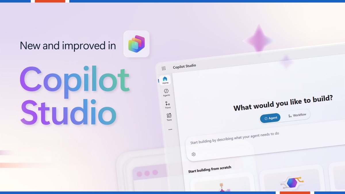Flexsin's tweet photo. Enterprise AI just stopped being a strategy conversation. It became an operations one.

Microsoft @Copilot  Studio shipped the proof. Agents that operate. Voices that respond. Systems that coordinate.

Not pilots. Production.

https://t.co/pQyxPYua3o

#CopilotStudio https://t.co/r2Li0sklwV