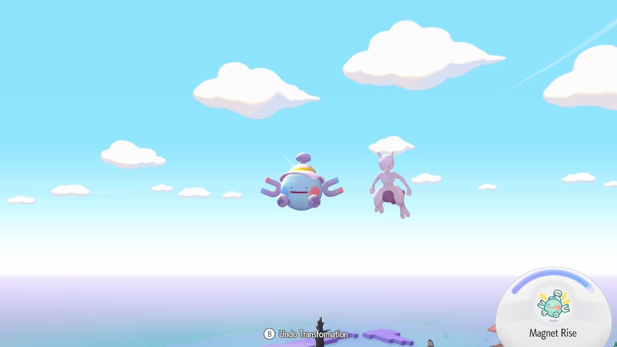 CascadeFairyVT's tweet photo. Found Mewtwo in Pokopia! https://t.co/ntUfYNrxvX
