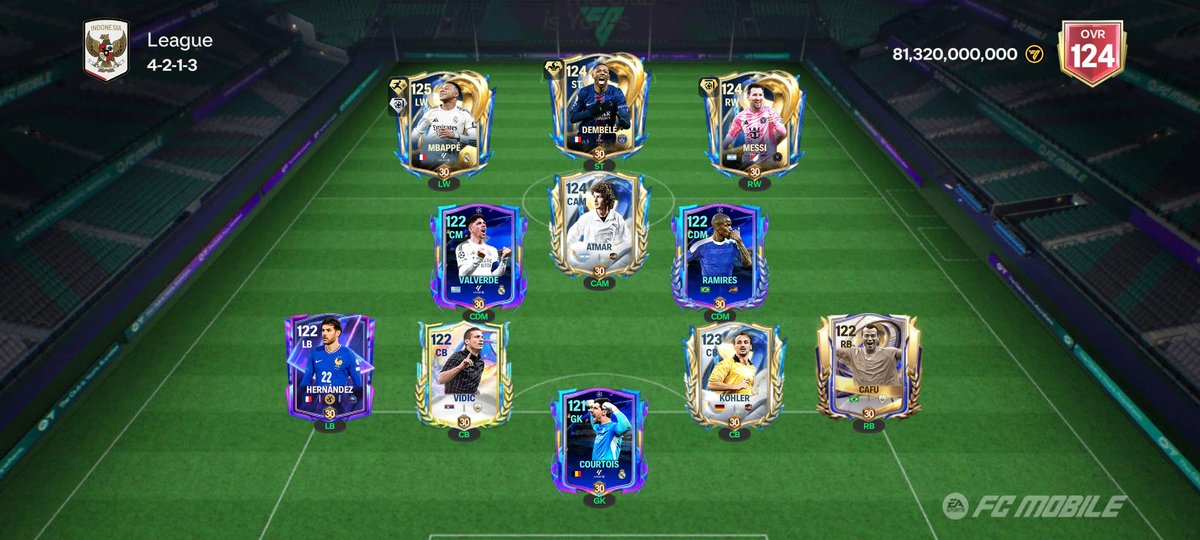ignasiusdhama's tweet photo. @EAFCMobileForum need to change deff squad in next events https://t.co/x4zxYZuJzF