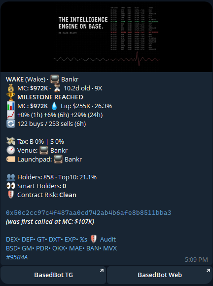 solgoodman's tweet photo. Based Pings have been delivering not only on SOL, but on BASE and ETH as well.

I kindly invite you to see it yourself 🫶❤️

FreeCode, Katch, WAKE, PRISM are just a few examples. https://t.co/Euz5TYi4An