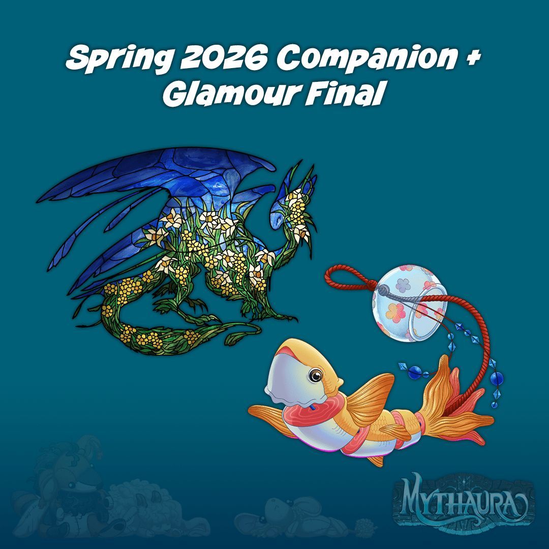 mythauragame's tweet photo. Ko-fi Spring Rewards, Aura Reaper Scythe + Leafscale Flail gear, overworld content, and 3 new colors! https://t.co/VvrSjuEy2x https://t.co/BxDlUkVRUD
