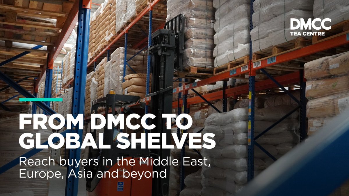 DMCCTeaCentre's tweet photo. Strategically located in Dubai, the DMCC Tea Centre connects tea suppliers with buyers across major consumer markets including the Middle East, Europe and Asia. From sourcing to export, businesses can move tea efficiently through one globally connected hub. Discover how we can support your growth: https://t.co/Iq852vY9nK