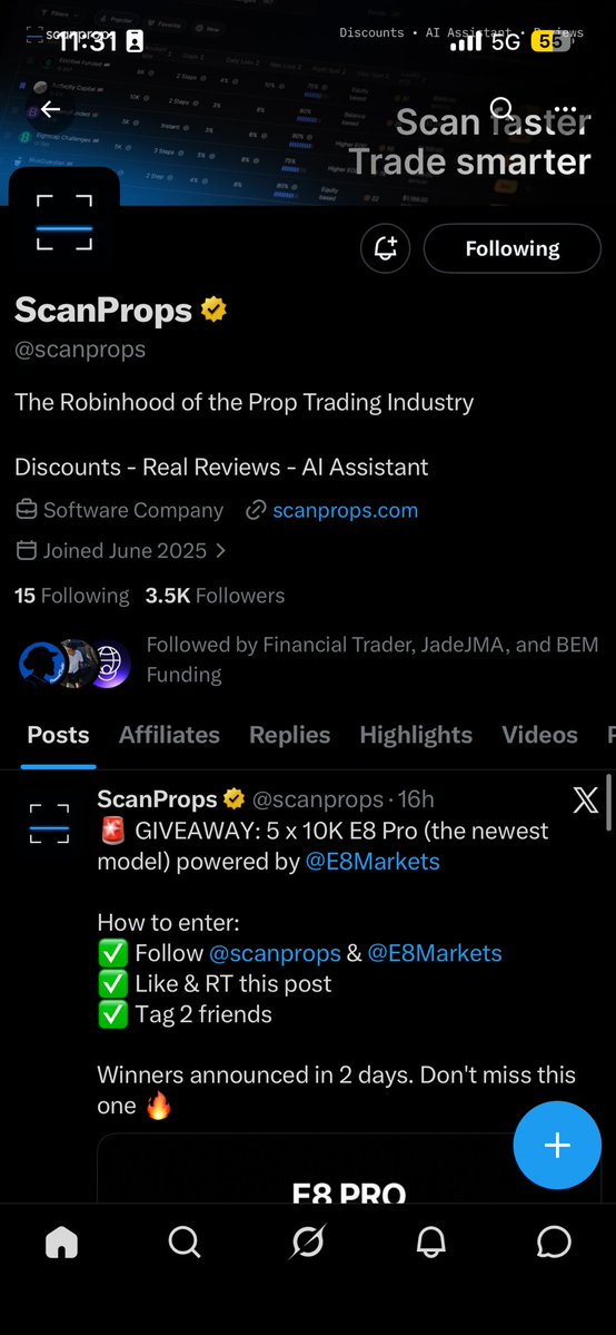 Upcoming Trader 💪 tweet media