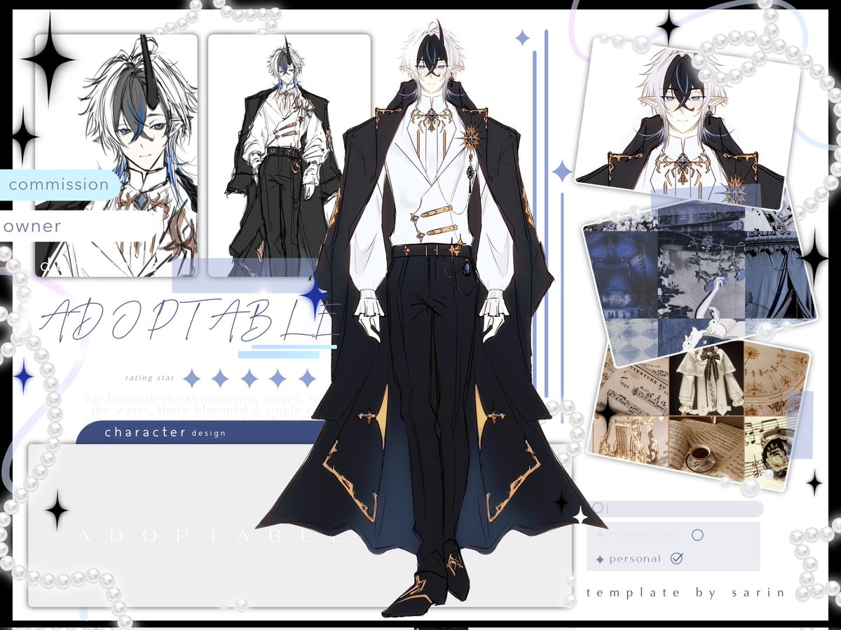 fengiie's tweet photo. Adoptable on Auction ♠️ 🗝
Sb : 10 usd
Bid : 1 usd
Ab : 67 usd

-Commerial use
Get both sketchs and properties one
#adoptcharacter #adoptables #adoptableauction #artmootsㅤㅤㅤㅤ https://t.co/ZFaffieadj
