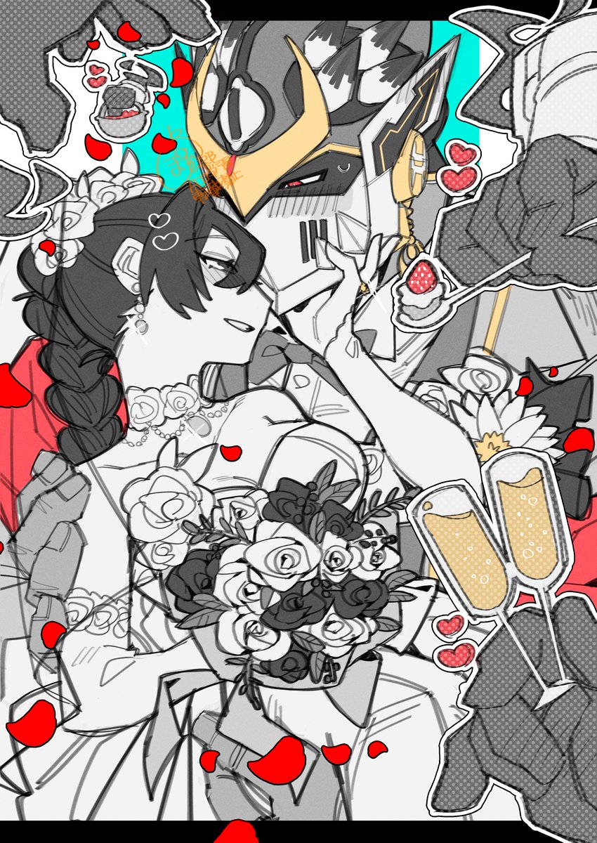 pon20021202's tweet photo. シヴァ主2
ありがとうブライダルイベント…………………………🤵‍♂️💍👰‍♀️ https://t.co/lDIhiXsXk0