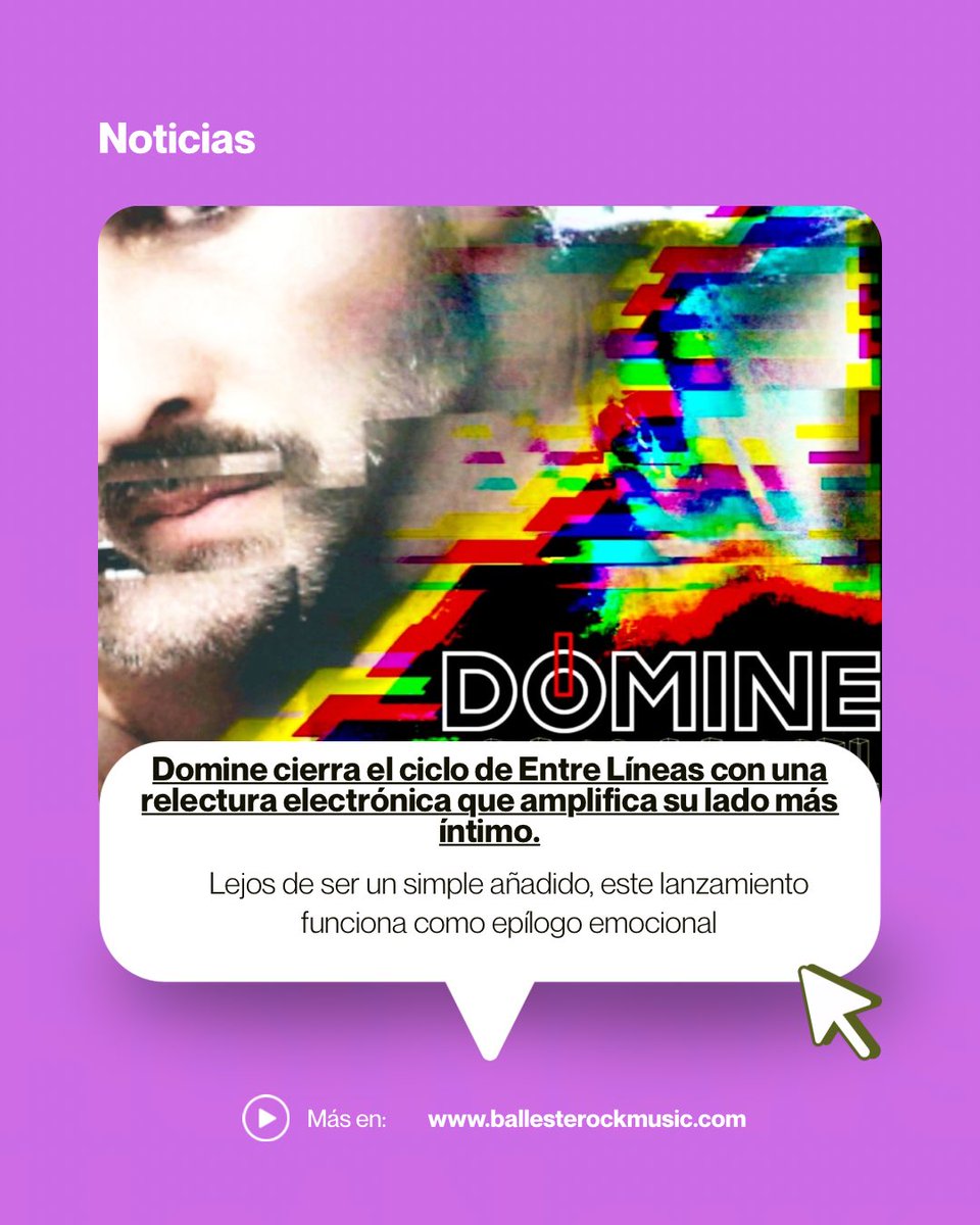 ballesterock's tweet photo. @dm_jordi cierra el ciclo de Entre Líneas con una relectura electrónica que amplifica su lado más íntimo.

https://t.co/SnUo04VgAZ https://t.co/zSUE4U177z