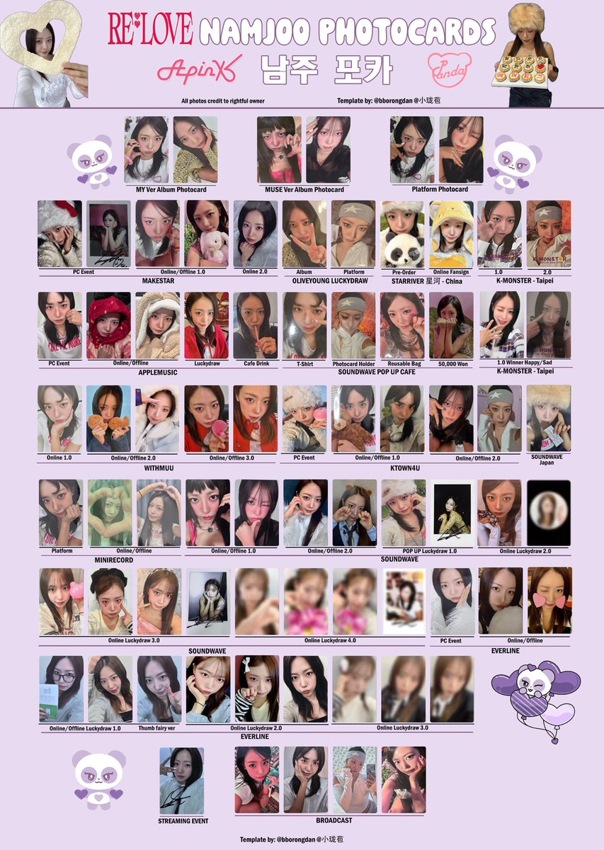 bborongdan's tweet photo. 🌸 Apink RE:LOVE Template🌸 
Chorong • Bomi • Eunji • Namjoo • Hayoung 
Photocards Template ♡ 에이핑크 포카

#Apink포카 #에이핑크
#박초롱 #윤보미 #정은지 #김남주 #오하영
#RE_LOVE #LoveMeMore https://t.co/Ez03beeBmn