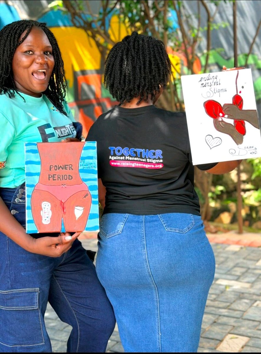 syradouganda's tweet photo. At our recent event #ColorsOfChange, participants used art to visualize the realities of menstruation, challenge stigma, and spark meaningful discussions. Together, we explored how communities, workplaces, and institutions can better support menstrual health for all. https://t.co/mXyzHWty5j