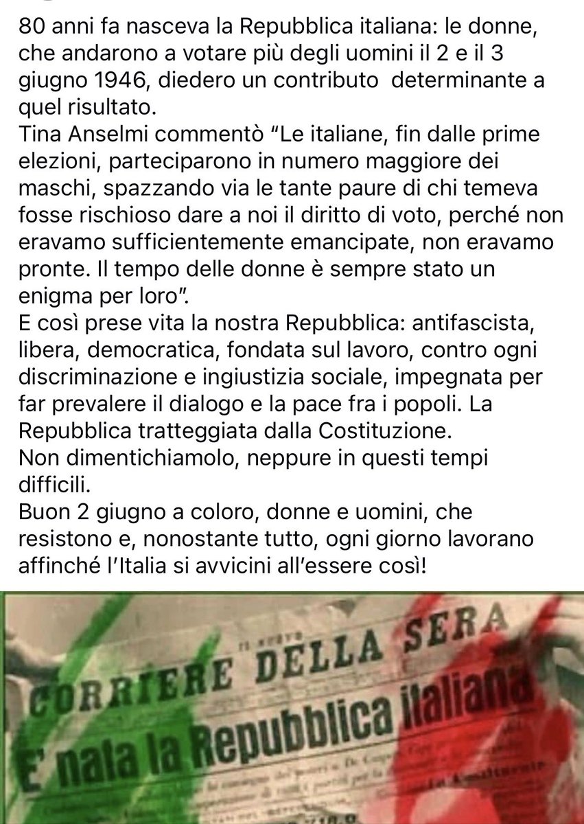 MarinellaCat's tweet photo. Buona Festa della Repubblica! https://t.co/bGbA5kmlLW