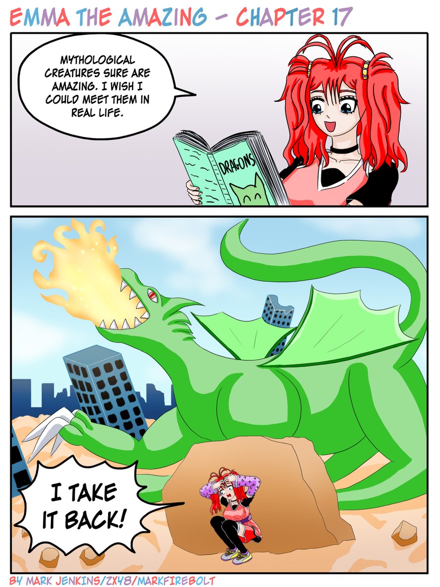 MarkFirebolt's tweet photo. Emma the Amazing - Chapter 17 #art #comic #manga https://t.co/ou1RBsJci7