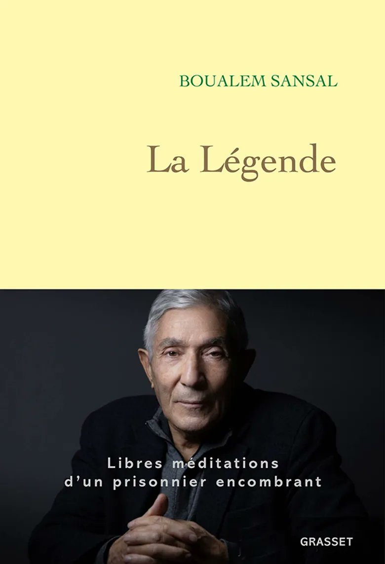 jfbasset's tweet photo. Aujourd'hui en librairie et sur la majorité des plateformes le livre témoignage d'un homme engagé non pas vert de rage mais portant l'habit vert. #livre #Témoignage #academiefrancaise #authentique La Légende #boualemsansal @CSoutienBS Boualem Sansal https://t.co/djRIoN6o2e