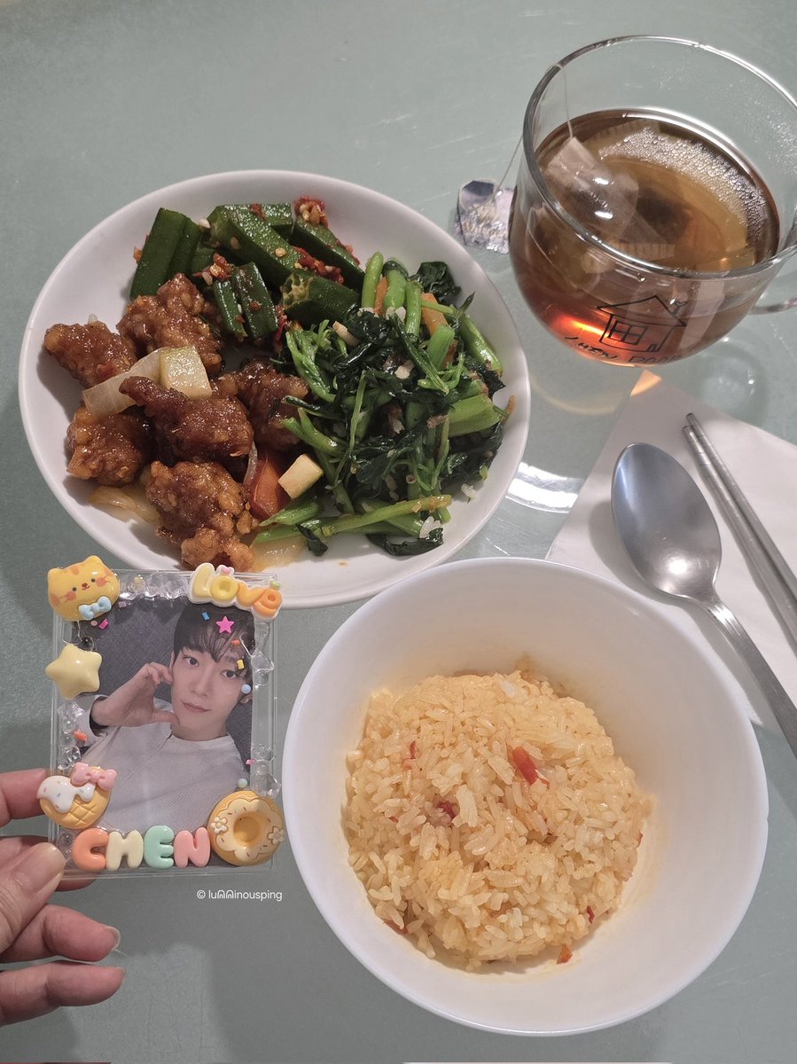 luminousping's tweet photo. 나도 잘 먹었어! 탕수육 맛있었네 ㅎㅎ✌️💛
#체니버블 #종대버블 #둘도없는최고의친구버블 #SDJD #쑨 https://t.co/wBUGmjQ9oG
