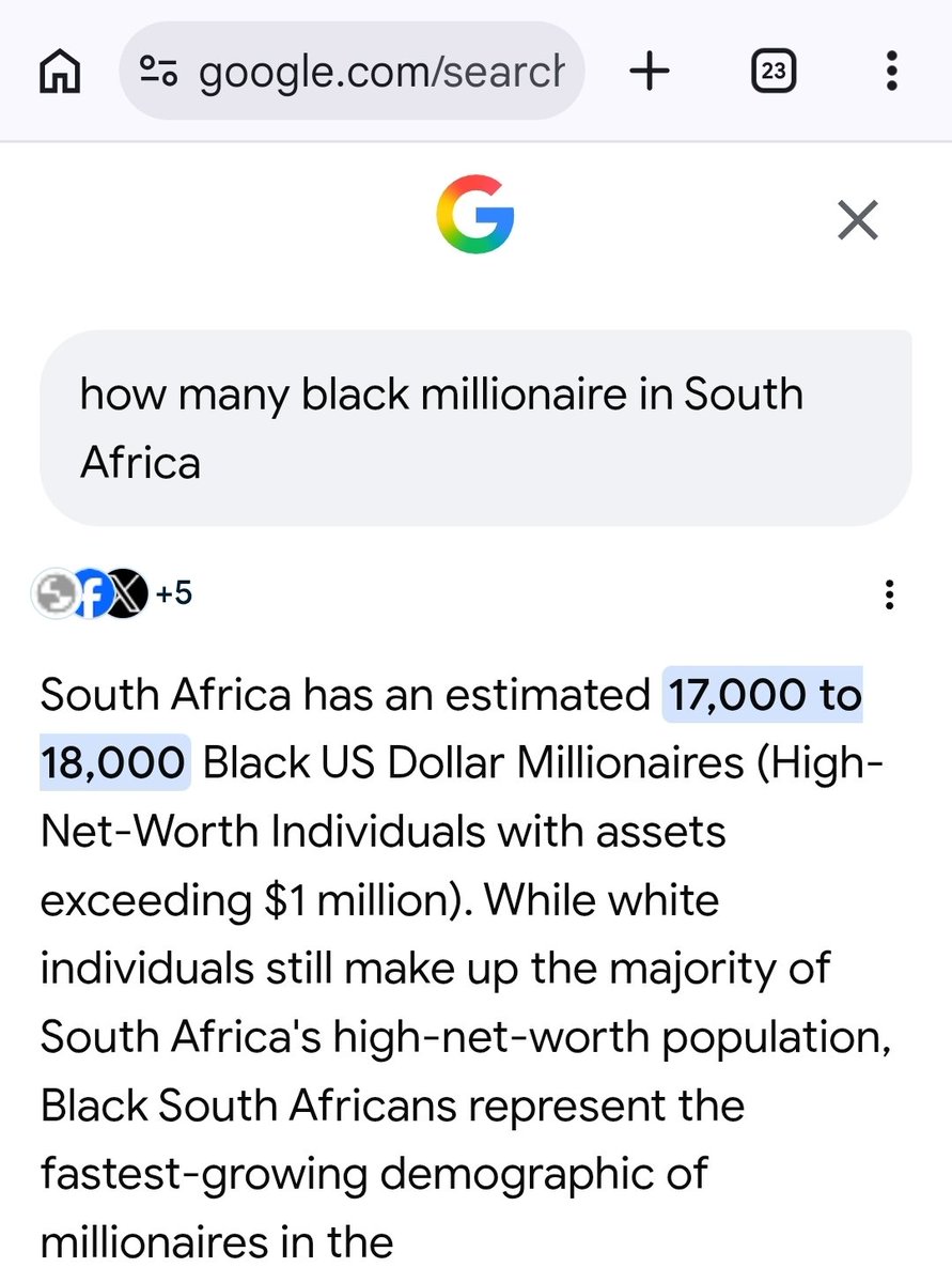 DarkeyThema's tweet photo. @unlimited_temi @Galaxy_Keyboard @AfricaFirsts Sit down. South African has more than twice black millionaires than Nigeria. https://t.co/KlSK5Zo9Zb